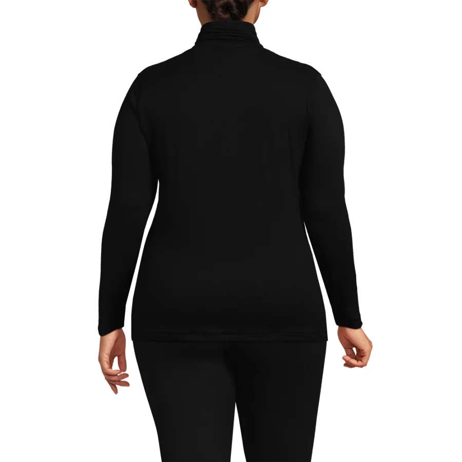 Women's Baselayer Cozy Thermaskin Turtleneck Top view 4