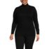 Women's Plus Size Baselayer Cozy Thermaskin Turtleneck Top, Front