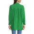 Women's Cotton Voile Billowy Oversized Shirt, Back