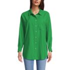 Women's Cotton Voile Billowy Oversized Shirt