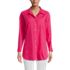 Women's Cotton Voile Billowy Oversized Shirt, Front