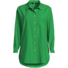 Women's Cotton Voile Billowy Oversized Shirt