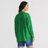 Women's Cotton Voile Billowy Oversized Shirt, Back