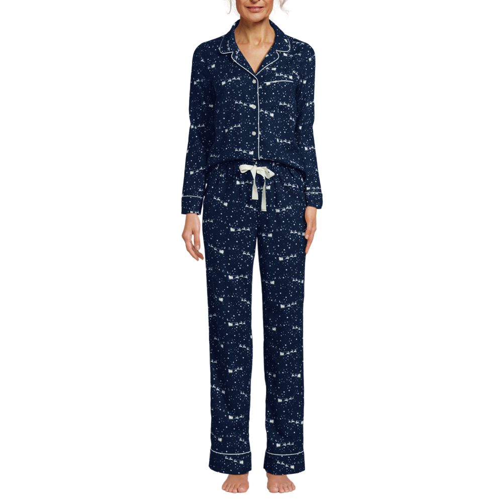 Lands end women's pajama sets hotsell