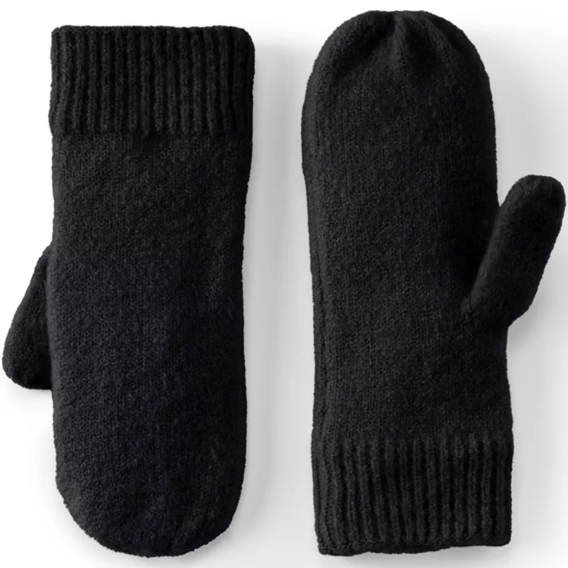 Women's CashTouch Knit Mittens, Front