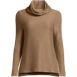 Women's Cable Ottoman Relaxed Long Sleeve Cowl Neck Top, Front