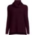 Women's Cable Ottoman Relaxed Long Sleeve Cowl Neck Top, Front