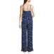 Women's Hammered Satin 2 Piece Pajama Set - Cami Top and Pants, Back