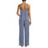 Women's Petite Hammered Satin 2 Piece Pajama Set - Cami Top and Pants, Back