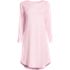 Women's Cooling Long Sleeve Knee Length Sleepshirt Nightgown, Front