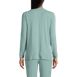 Women's Cashtouch Faux Cashmere Cozy Long Sleeve Pajama Top, Back