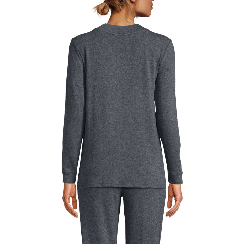 売れ筋商品|||ランズエンド カットソー トップス レディース Women's Cashtouch Faux Cashmere Cozy Long Sleeve Pajama Top Rosewood smoke Women's Cashtouch Faux Cashmere Cozy Long Sleeve Pajama Top