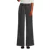 Women's Brushed Wool High Rise Pleated Wide Leg Pants, Front