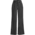 Women's Brushed Wool High Rise Pleated Wide Leg Pants, Front