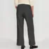 Women's Brushed Wool High Rise Pleated Wide Leg Pants, Back