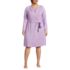 Women's Plus Size Cooling Robe with Piping, Front