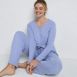 Women's Cozy 2 Piece Pajama Set - Long Sleeve Top and Pants, alternative image