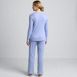 Women's Cozy 2 Piece Pajama Set - Long Sleeve Top and Pants, Back