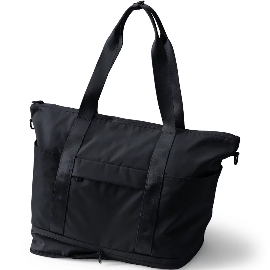 Travel Nylon Expandable Packable Tote Bag view 4