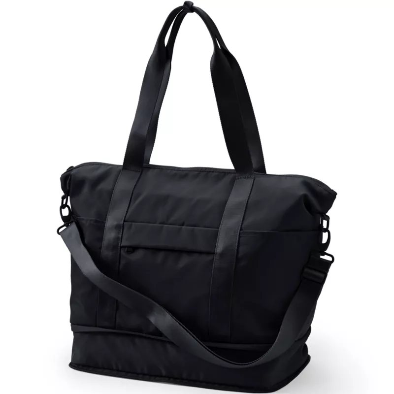 Travel Nylon Expandable Packable Tote Bag, Front