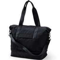 ショルダーバッグ・ポシェット EMIS PACKABLE NYLON TOTE BAGBLACK m1037_1334620 ALL IN ONE Tote in CaRefiber recycled nylon - Jet – HOBO