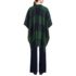Women's Brushed Boucle Ruana, Back