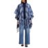 Women's Brushed Boucle Ruana, Front