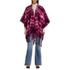 Women's Brushed Boucle Ruana, Front