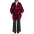 Women's Brushed Boucle Ruana, Front