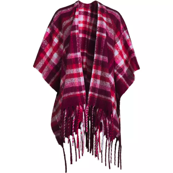 Women's Brushed Boucle Ruana - primary