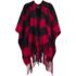 Women's Brushed Boucle Ruana, Front
