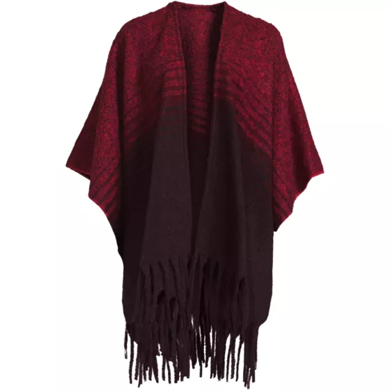 Women's Brushed Boucle Ruana - primary