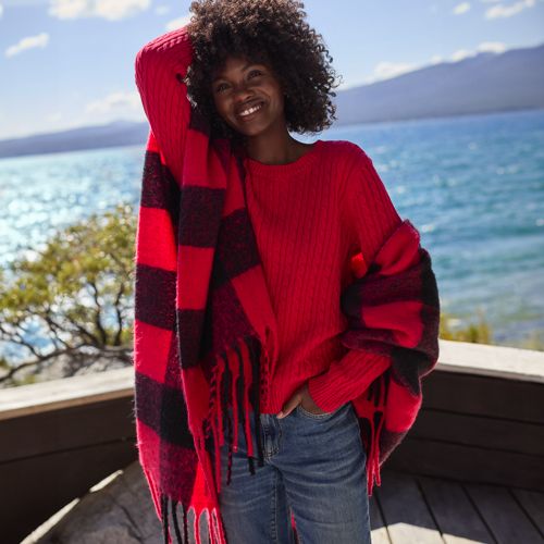 売れ筋商品|||ランズエンド ニット&セーター アウター レディース Women's Drifter Balloon Sleeve Sweater Fresh ivory Women's Drifter Balloon Sleeve Sweater | Lands' End