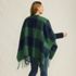Women's Brushed Boucle Ruana, Back