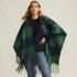 Women's Brushed Boucle Ruana, Front