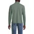 Men's Long Sleeve Waffle Quarter Zip, Back