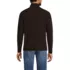 Men's Long Sleeve Waffle Quarter Zip, Back