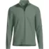 Men's Long Sleeve Waffle Quarter Zip, Front