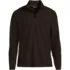 Men's Long Sleeve Waffle Quarter Zip, Front