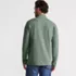 Men's Long Sleeve Waffle Quarter Zip, Back