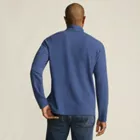 Men's Long Sleeve Waffle Quarter Zip