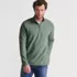 Men's Long Sleeve Waffle Quarter Zip, Front