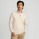 Men's Long Sleeve Waffle Quarter Zip, Front