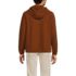 Men's Long Sleeve Waffle Quarter Zip Hoodie, Back