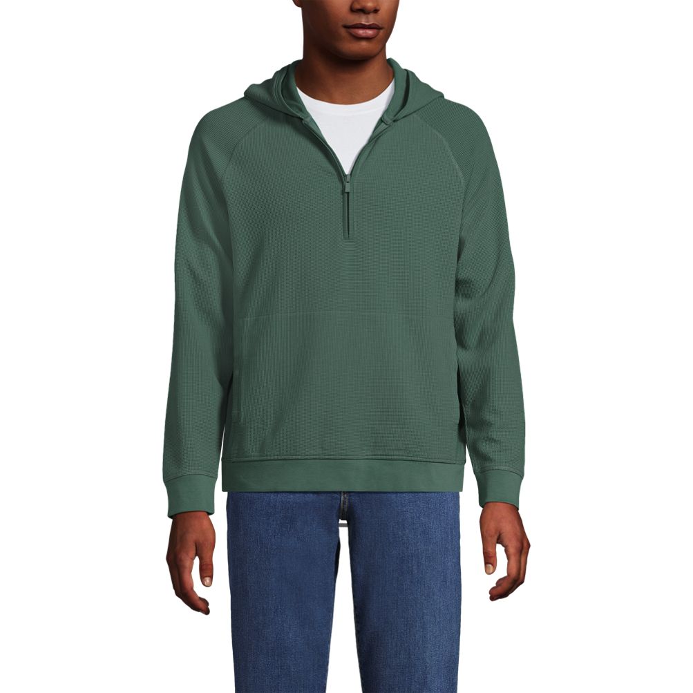 ラフアンドスウェル　SPRINTER HOODIE MENS LEVAN WAFFLE HOODED SWEATER - B6E246E200
