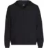 Men's Long Sleeve Waffle Quarter Zip Hoodie, Front