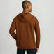 Men's Long Sleeve Waffle Quarter Zip Hoodie, Back