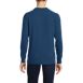 Men's Long Sleeve Rib Henley, Back