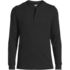 Men's Long Sleeve Rib Henley, Front