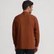 Men's Long Sleeve Rib Henley, Back